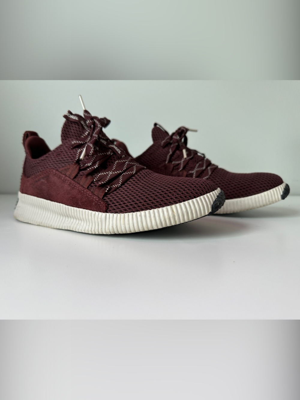 Sorel Women's Burgundy Athletic Sneakers